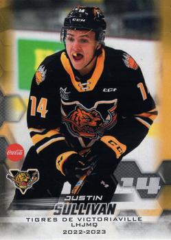2022-23 Extreme Victoriaville Tigres (QMJHL) #NNO Justin Sullivan Front