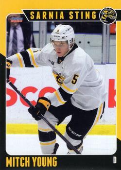 2022-23 Choice Sarnia Sting (OHL) #21 Mitch Young Front