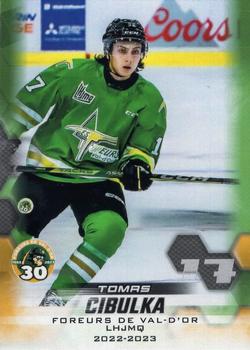 2022-23 Extreme Val-d'Or Foreurs (QMJHL) #NNO Tomas Cibulka Front