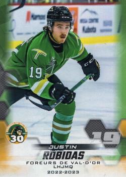 2022-23 Extreme Val-d'Or Foreurs (QMJHL) #NNO Justin Robidas Front