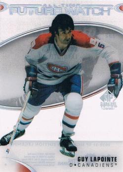2020-21 SP Signature Edition Legends - Acetate All-Time Future Watch #392 Guy Lapointe Front