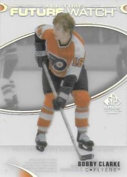 2020-21 SP Signature Edition Legends - Acetate All-Time Future Watch #412 Bobby Clarke Front