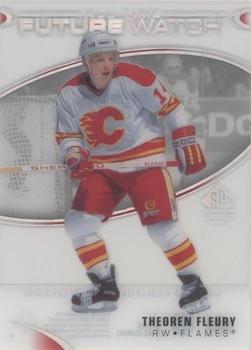 2020-21 SP Signature Edition Legends - Acetate All-Time Future Watch #413 Theoren Fleury Front