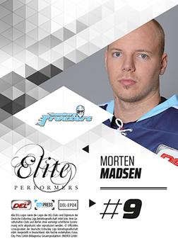 2013-14 Playercards Premium Serie (DEL) - Elite Performers #DEL-EP04 Morten Madsen Back