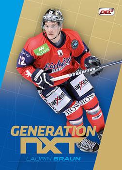 2013-14 Playercards Premium Serie (DEL) - Generation Nxt #DEL-GN02 Laurin Braun Front