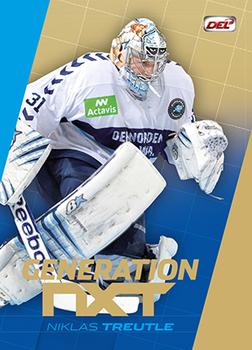 2013-14 Playercards Premium Serie (DEL) - Generation Nxt #DEL-GN04 Niklas Treutle Front