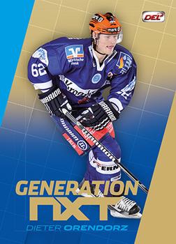 2013-14 Playercards Premium Serie (DEL) - Generation Nxt #DEL-GN06 Dieter Orendorz Front