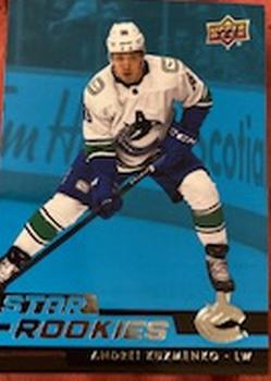 2022-23 Upper Deck NHL Star Rookies Box Set - Blue #24 Andrei Kuzmenko Front
