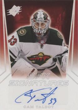 2021-22 SPx - SPx Signatures #SPX-CT Cam Talbot Front
