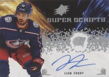 2021-22 SPx - Superscripts #SS-LF Liam Foudy Front