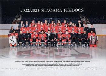 2022-23 Extreme Niagara IceDogs (OHL) #NNO Team Photo Front
