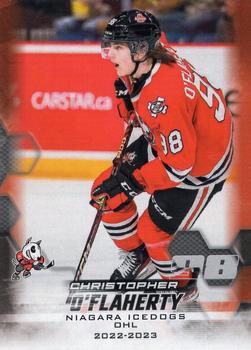 2022-23 Extreme Niagara IceDogs (OHL) #NNO Christopher O'Flaherty Front