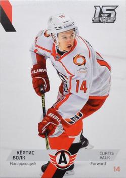 2022-23 Sereal KHL The 15th Season Collection #AVT-009 Curtis Valk Front