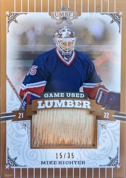 2021-22 Leaf Lumber - Game Used Lumber Bronze #GUL-MR2 Mike Richter Front