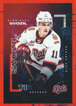 2022-23 Regina Pats (WHL) #NNO Stanislav Svozil Front