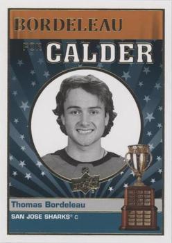 2022-23 Upper Deck - Calder Candidates Gold #CC-3 Thomas Bordeleau Front