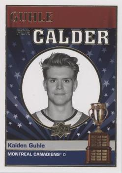 2022-23 Upper Deck - Calder Candidates Gold #CC-5 Kaiden Guhle Front