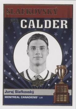 2022-23 Upper Deck - Calder Candidates Gold #CC-7 Juraj Slafkovsky Front