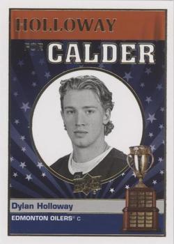 2022-23 Upper Deck - Calder Candidates Gold #CC-9 Dylan Holloway Front