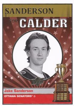 2022-23 Upper Deck - Calder Candidates Gold #CC-12 Jake Sanderson Front