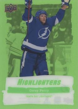2022-23 Upper Deck - Highlighters Green #HL-23 Corey Perry Front