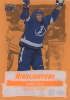 2022-23 Upper Deck - Highlighters Orange #HL-23 Corey Perry Front