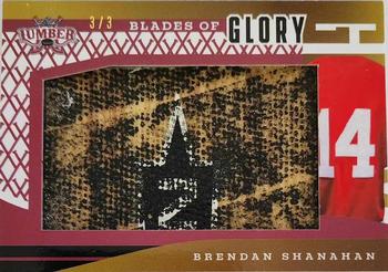 2021-22 Leaf Lumber - Blades of Glory Red #BG-5 Brendan Shanahan Front