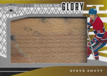 2021-22 Leaf Lumber - Blades of Glory Silver #BG-43 Steve Shutt Front