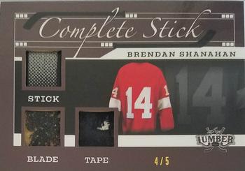 2021-22 Leaf Lumber - Complete Stick Pewter #CS-BS1 Brendan Shanahan Front
