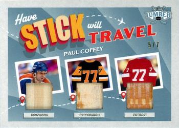 2021-22 Leaf Lumber - Have Stick Will Travel Platinum #HS-15 Paul Coffey Front