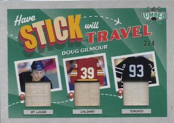 2021-22 Leaf Lumber - Have Stick Will Travel Emerald #HS-6 Doug Gilmour Front