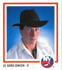 1986-87 New York Islanders #NNO Gord Dineen Front