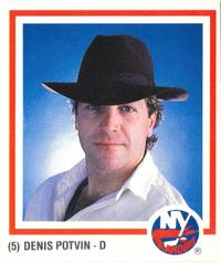1986-87 New York Islanders #NNO Denis Potvin Front