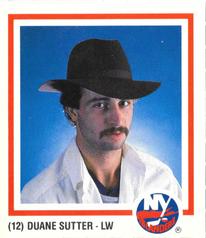 1986-87 New York Islanders #NNO Duane Sutter Front