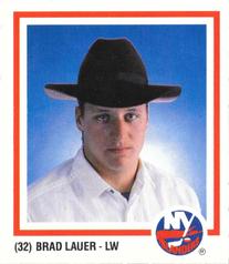 1986-87 New York Islanders #NNO Brad Lauer Front