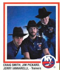 1986-87 New York Islanders #NNO Training Staff Front