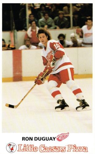 1984-85 Little Caesars Detroit Red Wings #NNO Ron Duguay Front