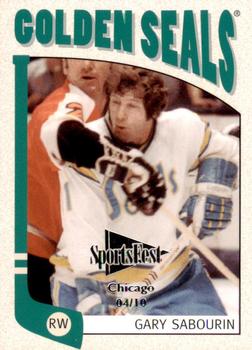 2004-05 In The Game Franchises US West - SportsFest Chicago #153 Gary Sabourin Front