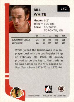 2004-05 In The Game Franchises US West - SportsFest Chicago #162 Bill White Back