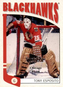 2004-05 In The Game Franchises US West - SportsFest Chicago #163 Tony Esposito Front