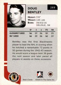 2004-05 In The Game Franchises US West - SportsFest Chicago #169 Doug Bentley Back