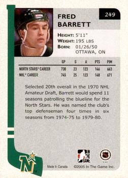 2004-05 In The Game Franchises US West - SportsFest Chicago #249 Fred Barrett Back