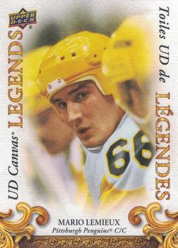 2023 Upper Deck Tim Hortons Legends - Canvas Legends #CL-10 Mario Lemieux Front