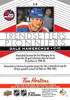 2023 Upper Deck Tim Hortons Legends - Trendsetters #T-9 Dale Hawerchuk Back