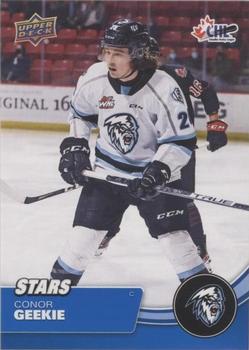 2021-22 Upper Deck CHL - Blue #344 Conor Geekie Front