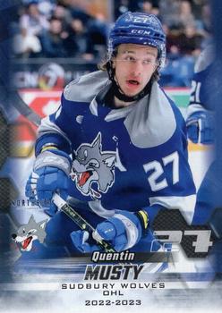 2022-23 Extreme Sudbury Wolves (OHL) #NNO Quentin Musty Front