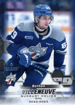 2022-23 Extreme Sudbury Wolves (OHL) #NNO Nathan Villeneuve Front