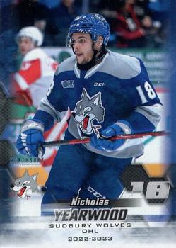 2022-23 Extreme Sudbury Wolves (OHL) #NNO Nicholas Yearwood Front