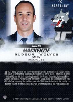 2022-23 Extreme Sudbury Wolves (OHL) #NNO Derek MacKenzie Back