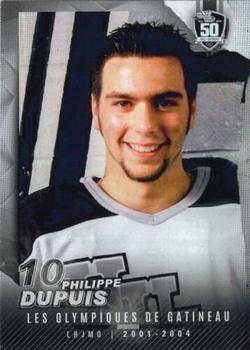 2022-23 Extreme Gatineau Olympiques (QMJHL) 50th Anniversary Set #2 #NNO Philippe Dupuis Front